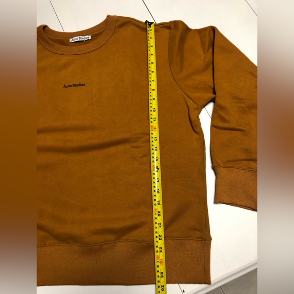 Acne mustard brown sweatshirt Relaxed Fit - Picture 5 of 11